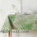 Paño de tabla rectangular pastoral estilo plantas tropicales impresas mantel inicio protección y decoración elegante cubierta de la tabla ali-15306771